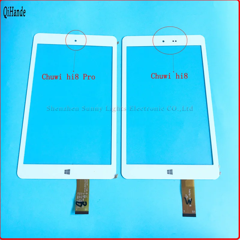 Для " chuwi hi8 Pro/chuwi hi8 планшет сенсорный экран панель дигитайзер стекло сенсор P/N HSCTP-489-8/HSCTP-726-8-V1 сенсорный сенсор