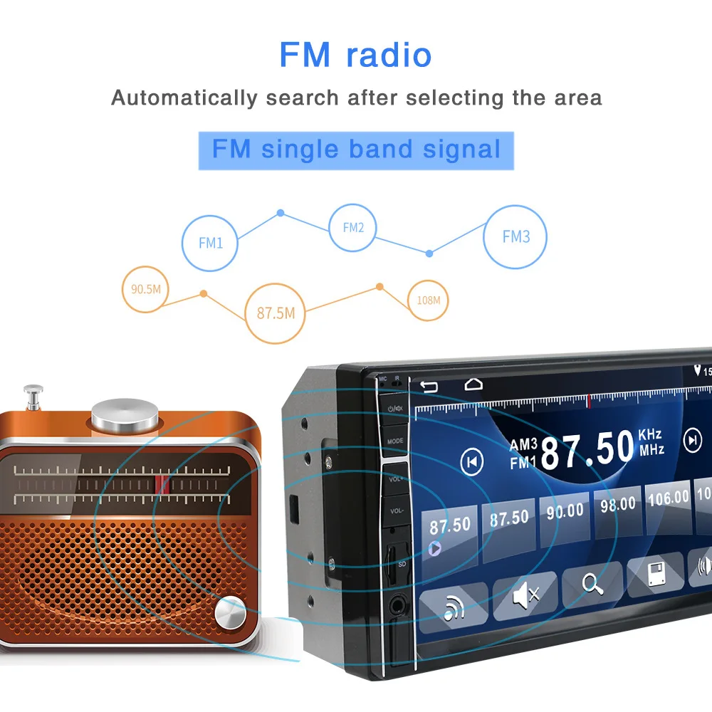 SWM 2din радио Coche автомобильное радио 2 Din Авто стерео камера заднего вида Bluetooth зеркальное соединение рулевое колесо управление Авторадио