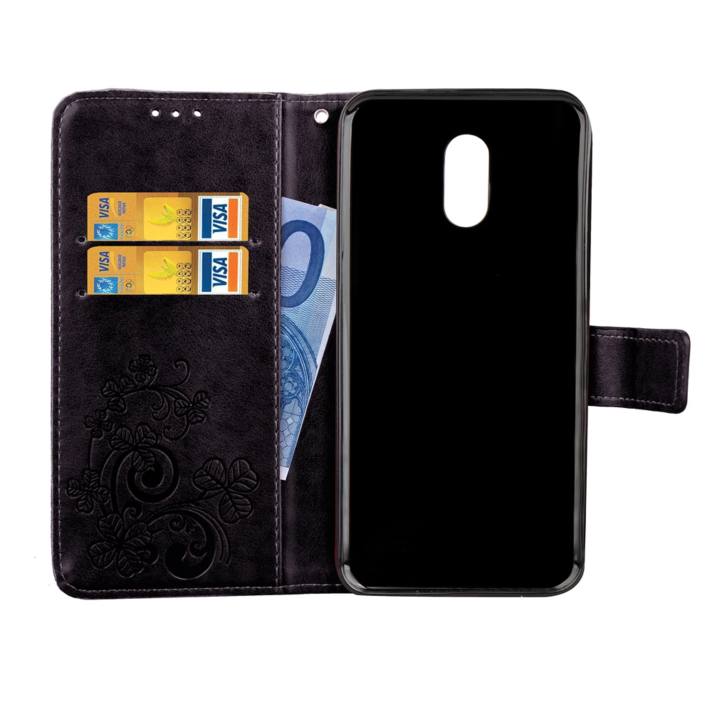 Роскошный чехол Кошелек из искусственной кожи с откидной крышкой для Samsung Galaxy J7
