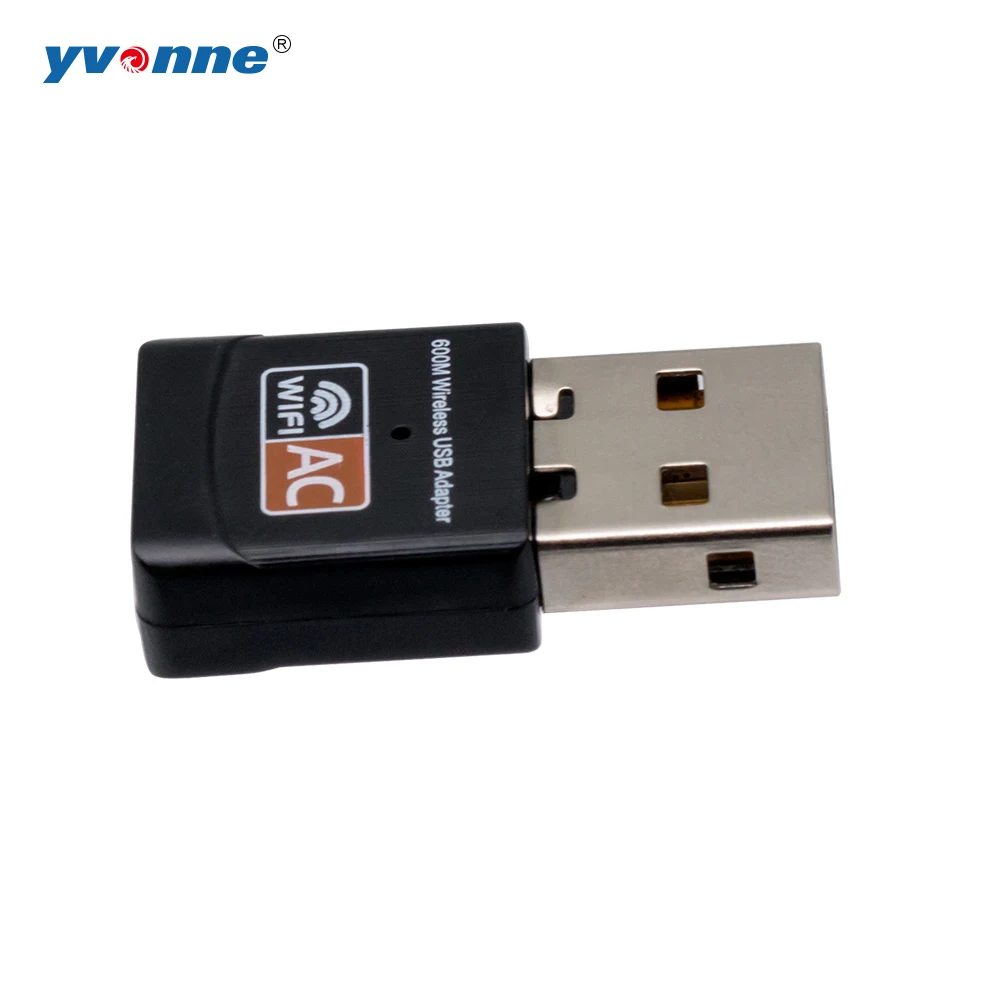 Беспроводной USB WiFi адаптер 600 Мбит/с Антенна PC сетевая карта двухдиапазонный 2 4 + 5 8