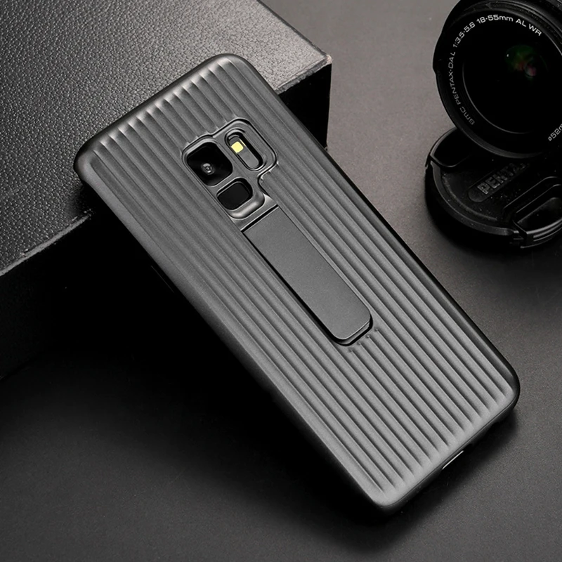 Car Magnetic Ring Stand Case for Samsung Galaxy S9 S8 Plus S7 Edge Back Cover Note 8 A5 A7 A8 2018 Phone Bags |