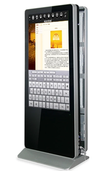 Digital ad signage management Software for 42 inch shopping mall double screen PC touch interactive kiosk | Безопасность и защита