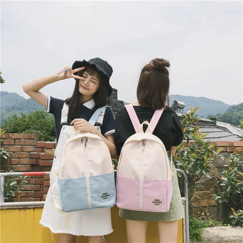 Женский рюкзак женский ярких цветов для девочек школьные сумки отдыха модные