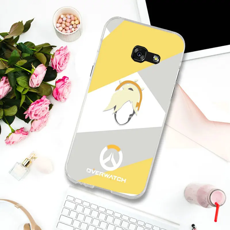 Picture 12 Overwatchs военных кораблей OW Hero Мягкие силиконовые чехлы для мобильных телефонов для Samsung Galaxy J3 J4 J5 J6 J7 J8 A3 A5 A7 сумки - Цвет: Picture 12