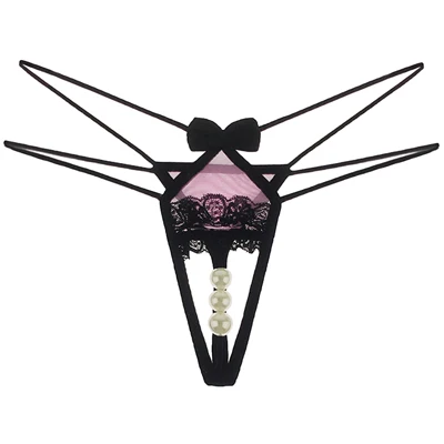 pink 2214 L'bellagiovanna, женские сексуальные трусики, бисероплетение, нижнее белье, g-stings, Лолита, нижнее белье, для молодых девушек, bragas, спагетти, Calcinha, XXS-XL, 2214 - Цвет: pink 2214