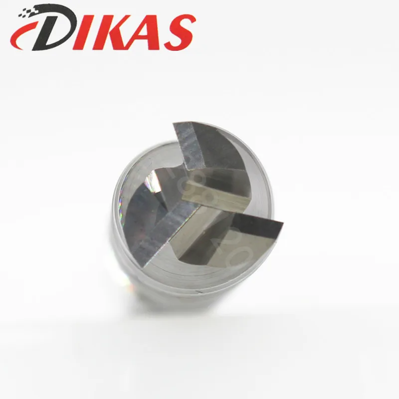 Dikas 45HRC d4 * D4 50L 3F материал карбидная квадратная плоская торцевая фреза 3 канавки 4