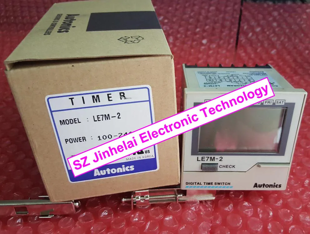 

LE7M-2 New and original AUTONICS Time relay 100-240VAC Timer