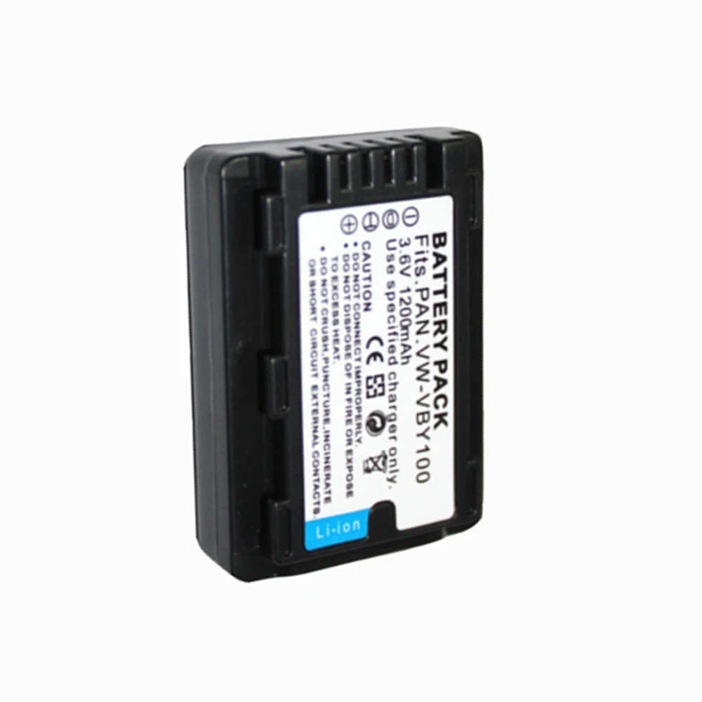 Аккумулятор 3 6 В 1200 мА · ч для Panasonic VBY100 аккумулятор Панасоник с аккумулятором