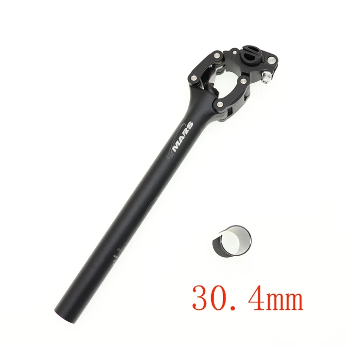 30.4mm Подседельный штырь Tmars MTB, параллельный амортизатор, параллелограмма, подседельный штырь для велосипеда, 28,6, 30,1, 30,4, 30,9, 31,6, Suntour, NCX - Цвет: 30.4mm
