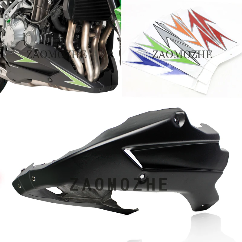 Для Kawasaki Z900 2017 мотоциклетные Bellypan живот Пан двигателя спойлер обтекатель Aftermarket