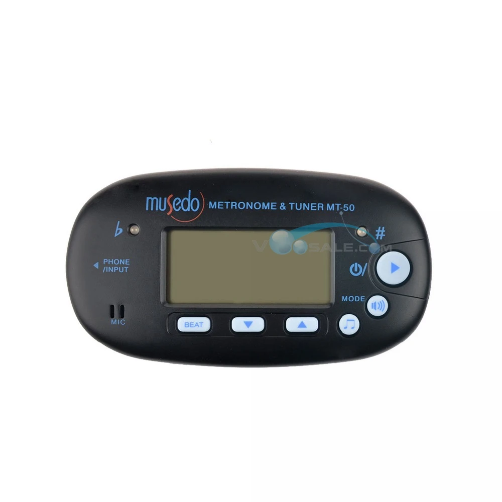 Musedo MT-50 Tuner-Metronome-Tone Generator for Saxophone / Flute Wind with LCD Guitar Accessories Tuner | Спорт и развлечения