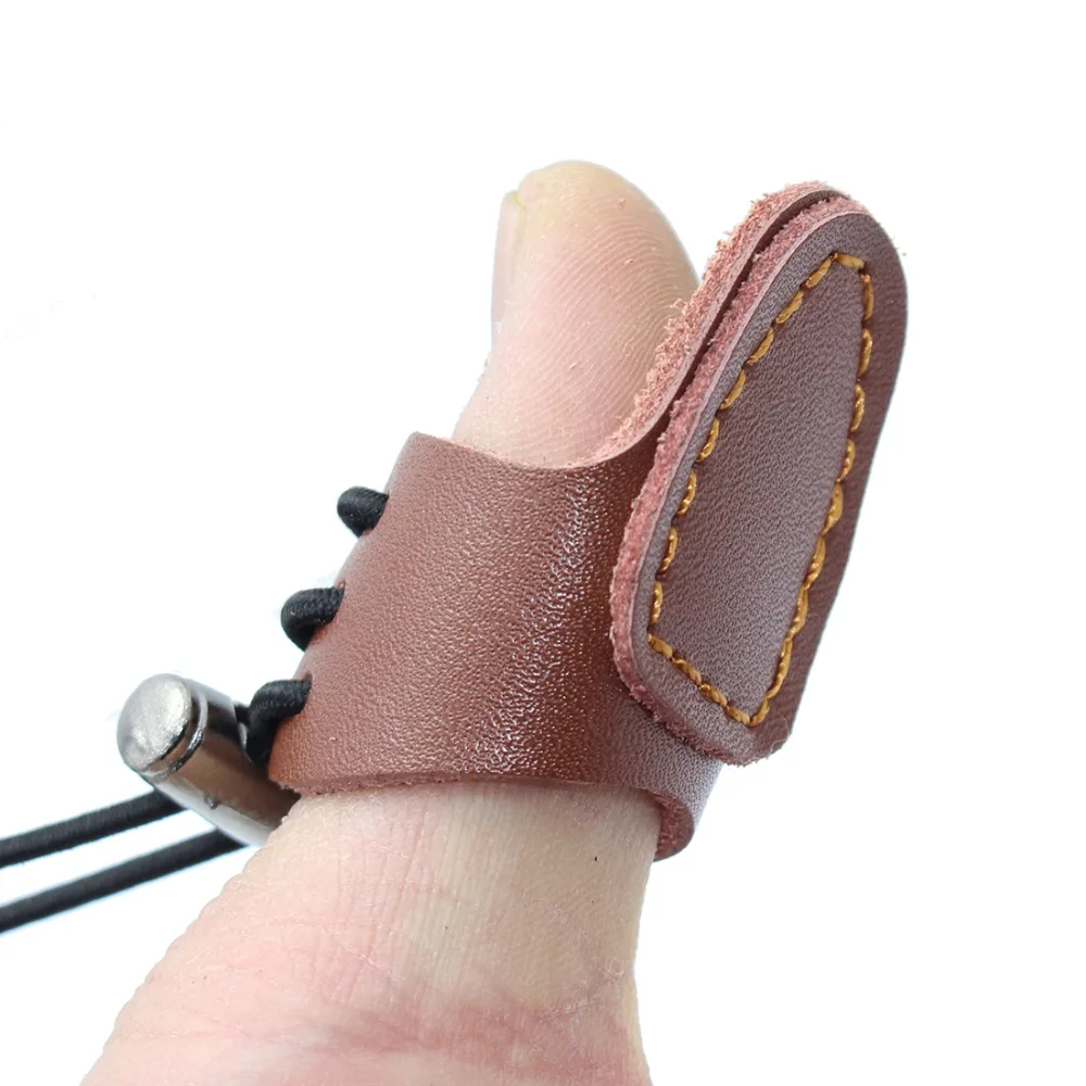 

Archery Finger Tab Guard Protection Pad Glove Tab Bow Shooting for Tradition Bow Hunting Accessory Outdoor Shooting Adult Youth