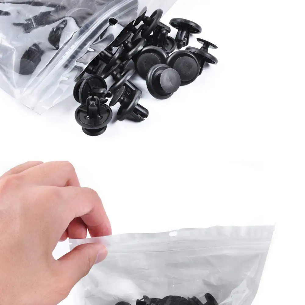 50 шт. автомобильный бампер крепеж пластиковые заклепки отделка зажим Застежка 8