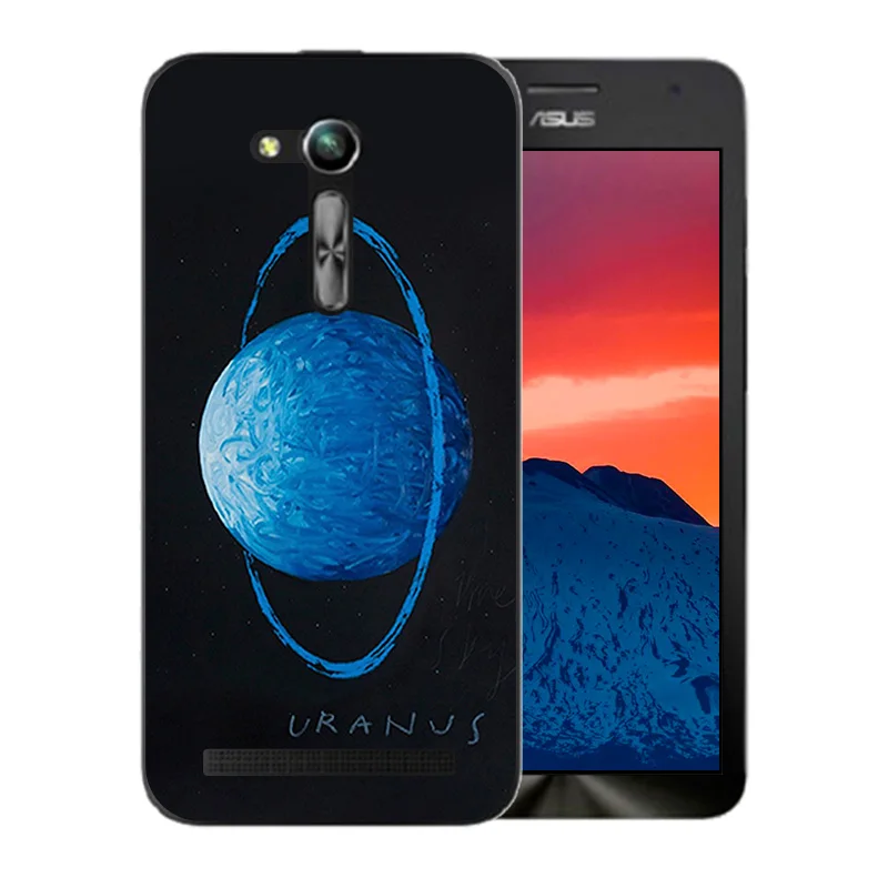 4 5 дюйма для Asus ZB450KL чехол телефона с рисунком космическая Луна Zenfone GO 2nd Gen ZB452KG