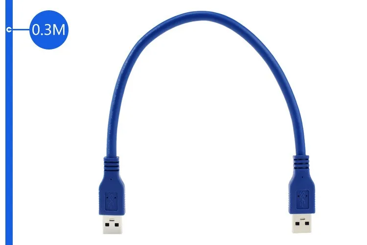 Удлинительный Кабель USB 3 0 папа к USB3.0 м 6 1 5 8 фута 2 10 футов 30 см 60 100 150 | Компьютеры и