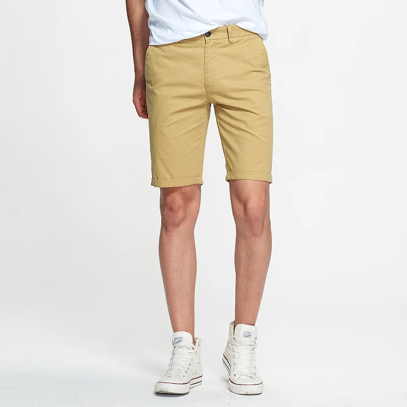Мужские шорты высокого качества хлопковые летние повседневные пляжные - Фото №1