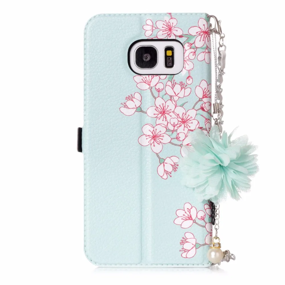 Модный женский кошелек сумка для телефона Samsung S5 S6 S6Edge S7 S7Edge Роскошный чехол из