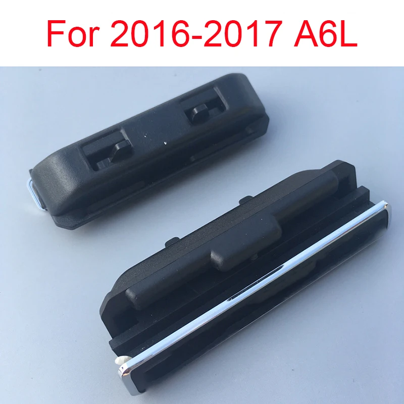 (7) 2016-2019 A6L Велосипед/детскй 4-колесный привод бар значок полноприводный решетка эмблема и багажник Стикеры для Audi A4L A6L Q3 Q5 стайлинга автомобилей украшения 68 мм 95 мм - Цвет: (7) 2016-2019 A6L