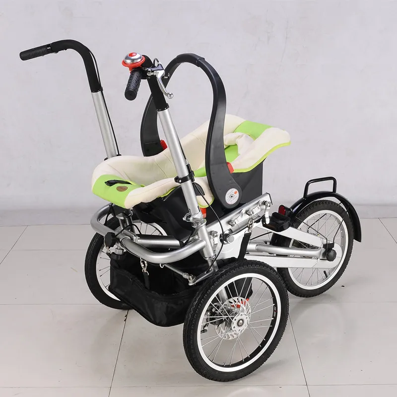 Новинка 2017 детская коляска трехколесный велосипед для маленьких мальчиков и