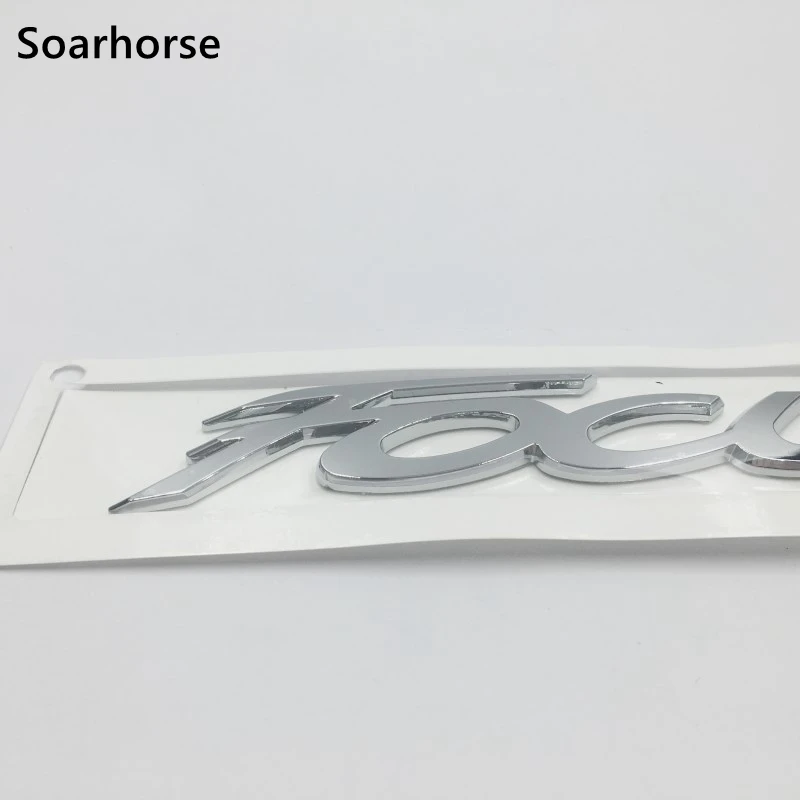 Soarhorse Новый стиль для автомобиля Ford Focus Задняя Крышка багажника хром эмблема