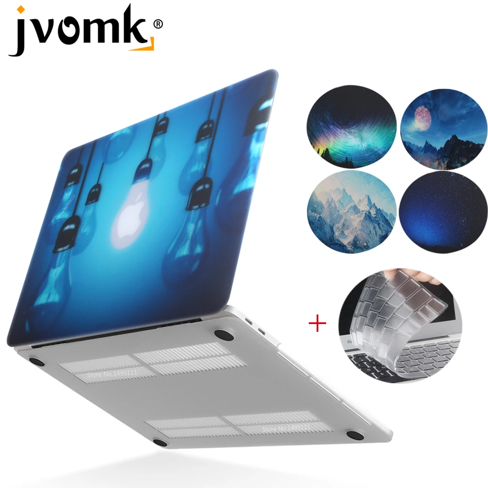 Чехол для ноутбука с принтом пейзажей MacBook Air Pro Retina 11 12 13 15 дюймов Новый сенсорной