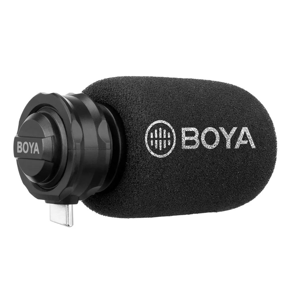 Цифровой конденсаторный стереомикрофон BOYA с USB разъемом для Android Huawei SAMSUNG Galaxy s9