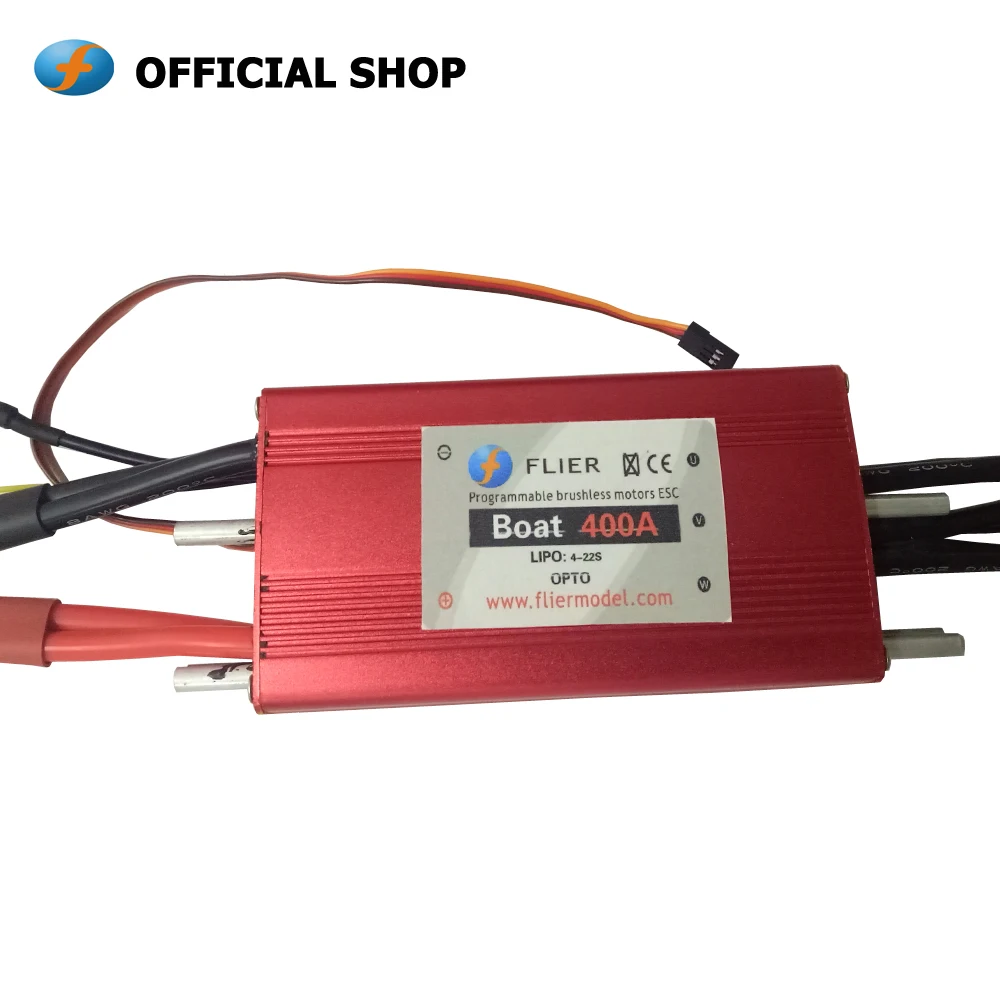 Флиер бесщеточный 22S 400A ESC 90V регулятор скорости для доски для серфинга и волновода