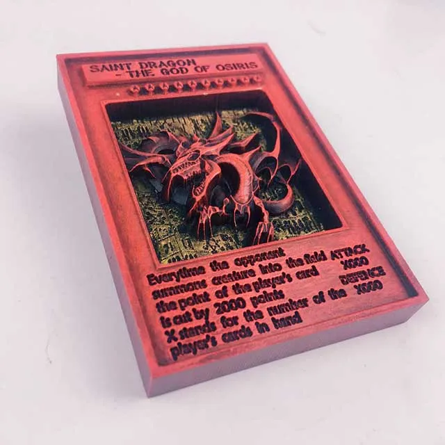 YU GI OH Золотая карта металлическая карта местный английский TCG LC01 три магический Бог VOL Edition коллекция карта детские игрушки подарки - Цвет: Светло-серый
