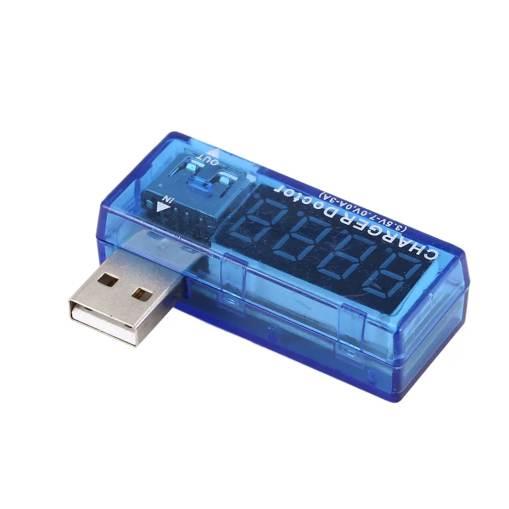 Цифровой USB зарядное устройство Доктор Ампер Вольтметр тестер напряжения тока