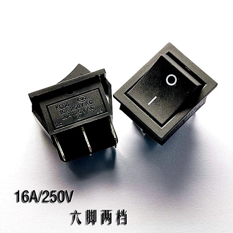 

Large Ship Type Switch KCD2 KCD4-202 Black 6 Foot 2 Archives 16A/250V
