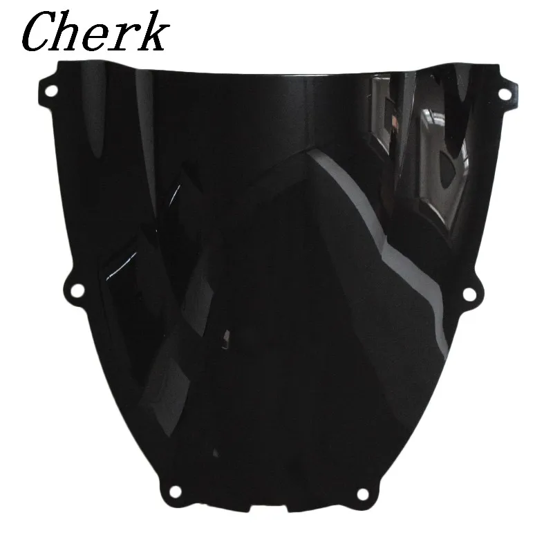 Черное ветровое стекло для мотоцикла с двумя пузырьками Yamaha YZF600R YZF 600R Thundercat 1994-2007