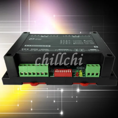 8 аналоговых входных сигналов 6 полосный релейный выход Modbus RTU 220VAC модуль