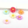 13x13mm 30pcs Смешанные цвета, 17 мм, 50 шт./лот, с плоской задней поверхностью, скрапбук, 3D Смола, Подсолнух, подходит для украшения телефона - Цвет: 13x13mm 30pcs
