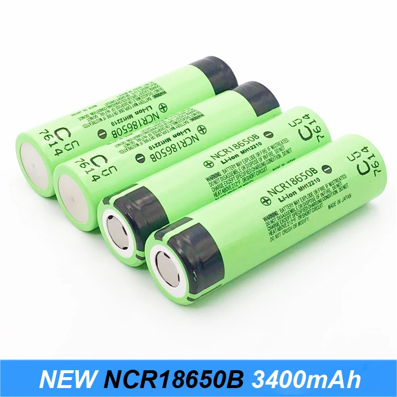 Новый 100% оригинал NCR18650B 34B 3 7 V 18650 3400mAh перезаряжаемая литиевая батарея для