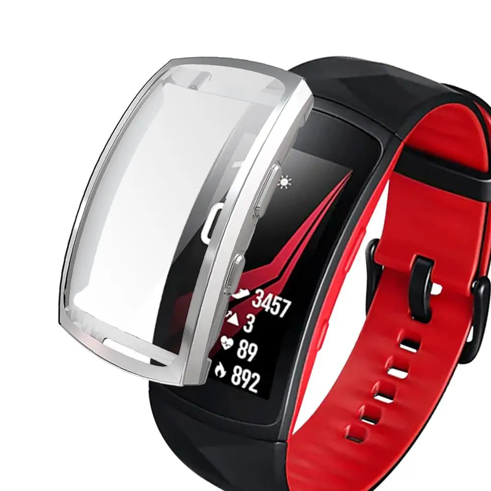 Прямая поставка чехол для смарт часов Samsung Gear Fit 2 pro ремешок из ТПУ защитный gear fit2