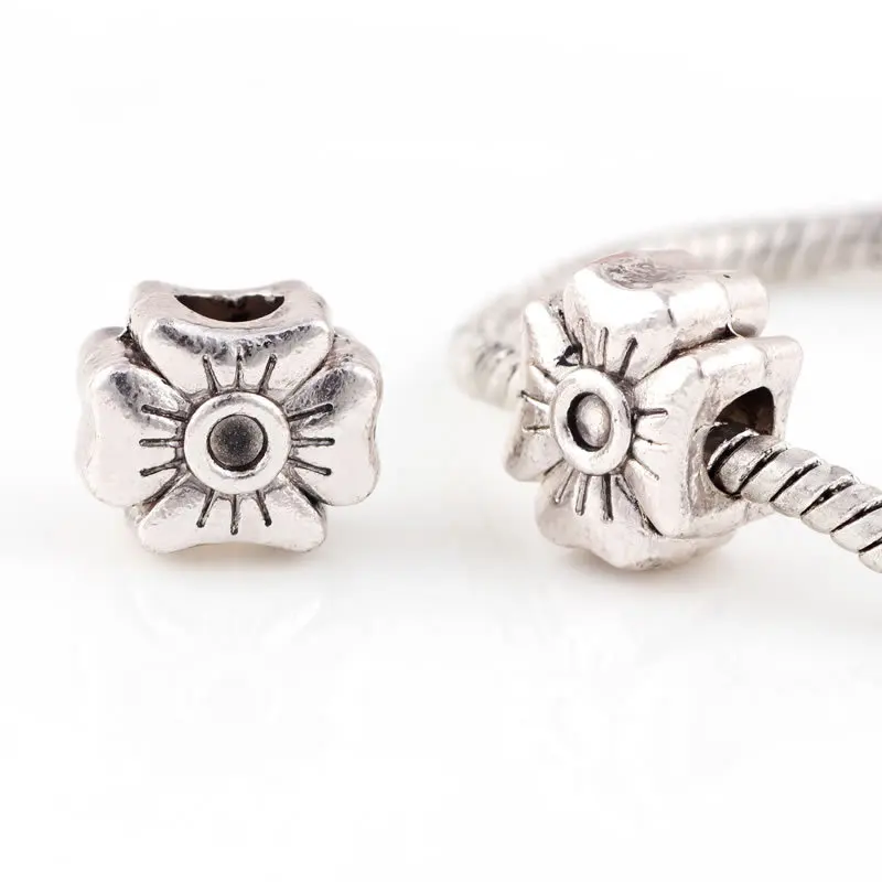 10 шт./партия бусины из металлического сплава|round shape|for pandoraalloy beads |