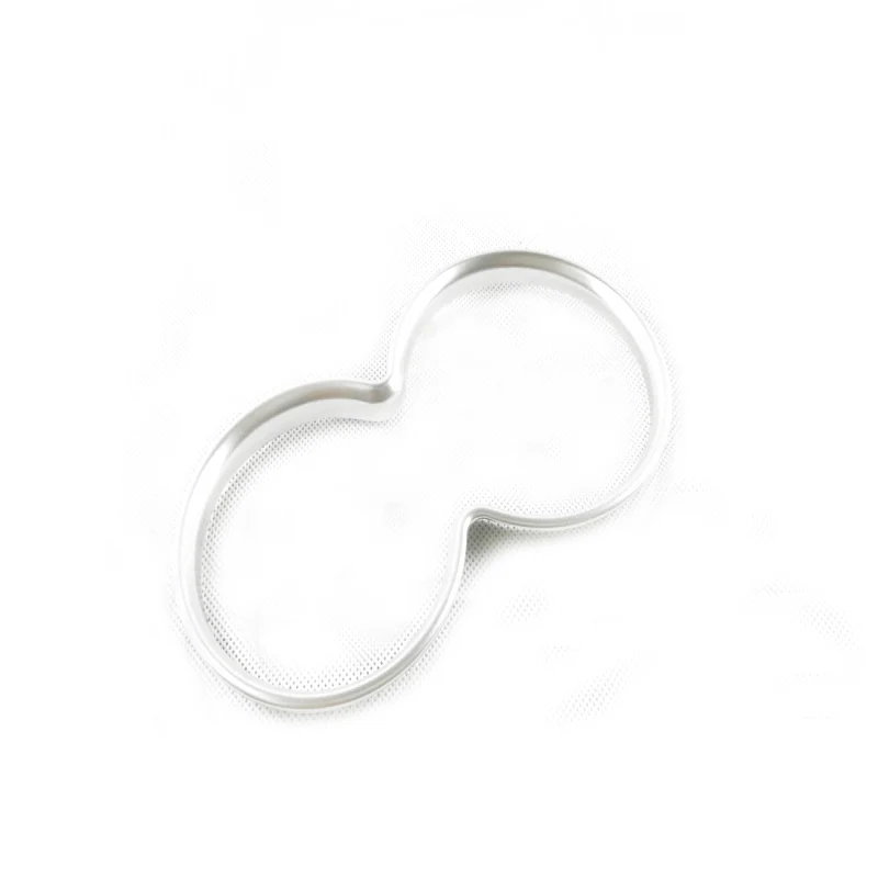 ABS Матовый хромированный Автомобильный держатель для стакана воды декоративная