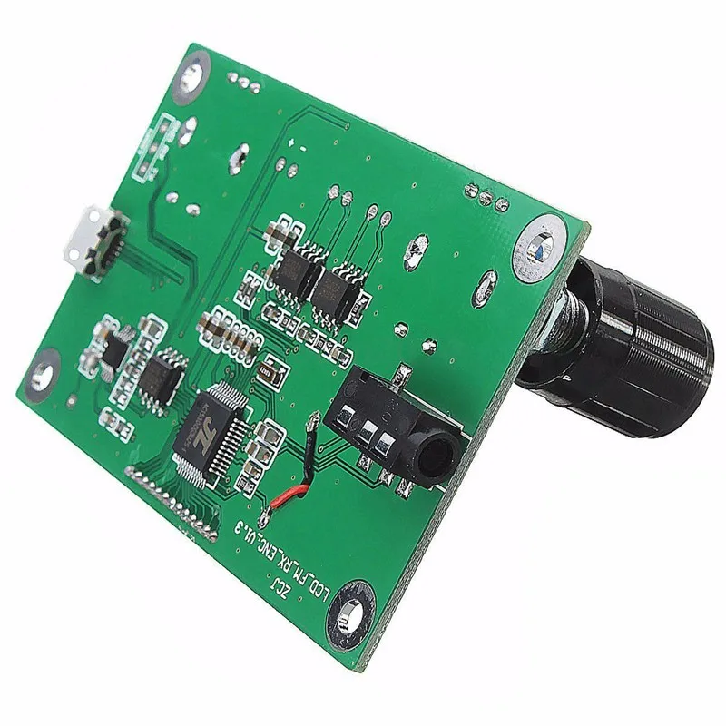 1 шт. 87-108 МГц DSP и PLL lcd стерео цифровой fm-радиоприемник модуль+ серийный контроль