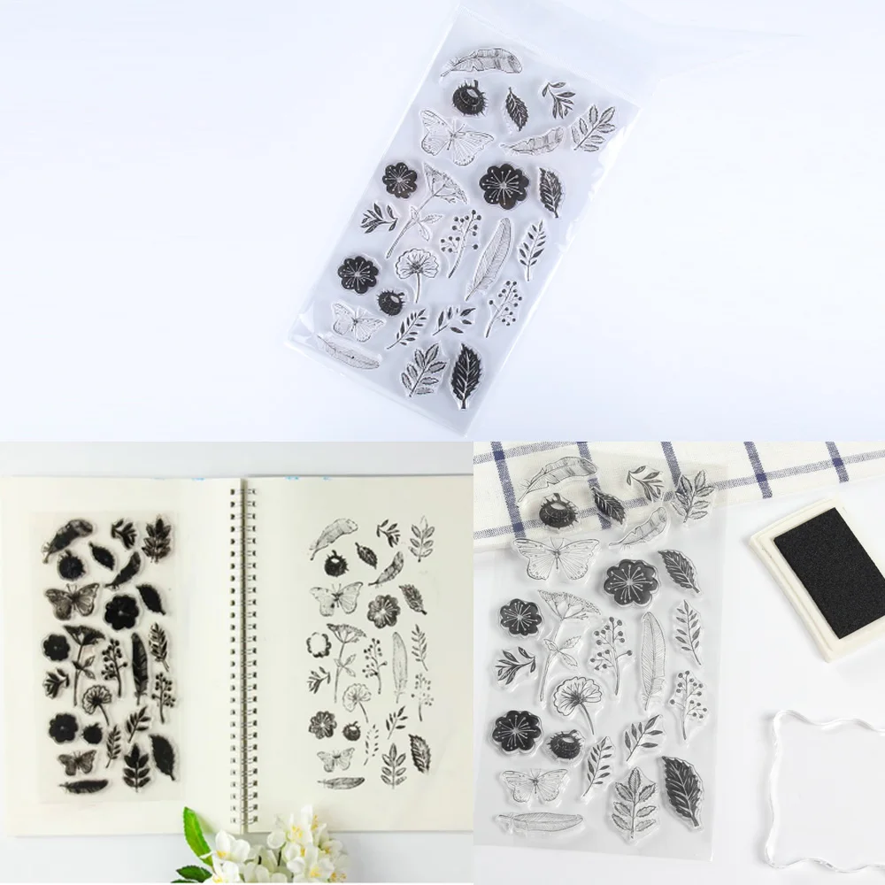 Тиснение с листьями бабочки тиснение штамп 3D Штамповка Печать Сделай Сам