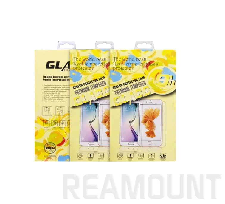 300 шт оптом с вешалкой красочная бумажная упаковочная коробка для iPhone Samsung