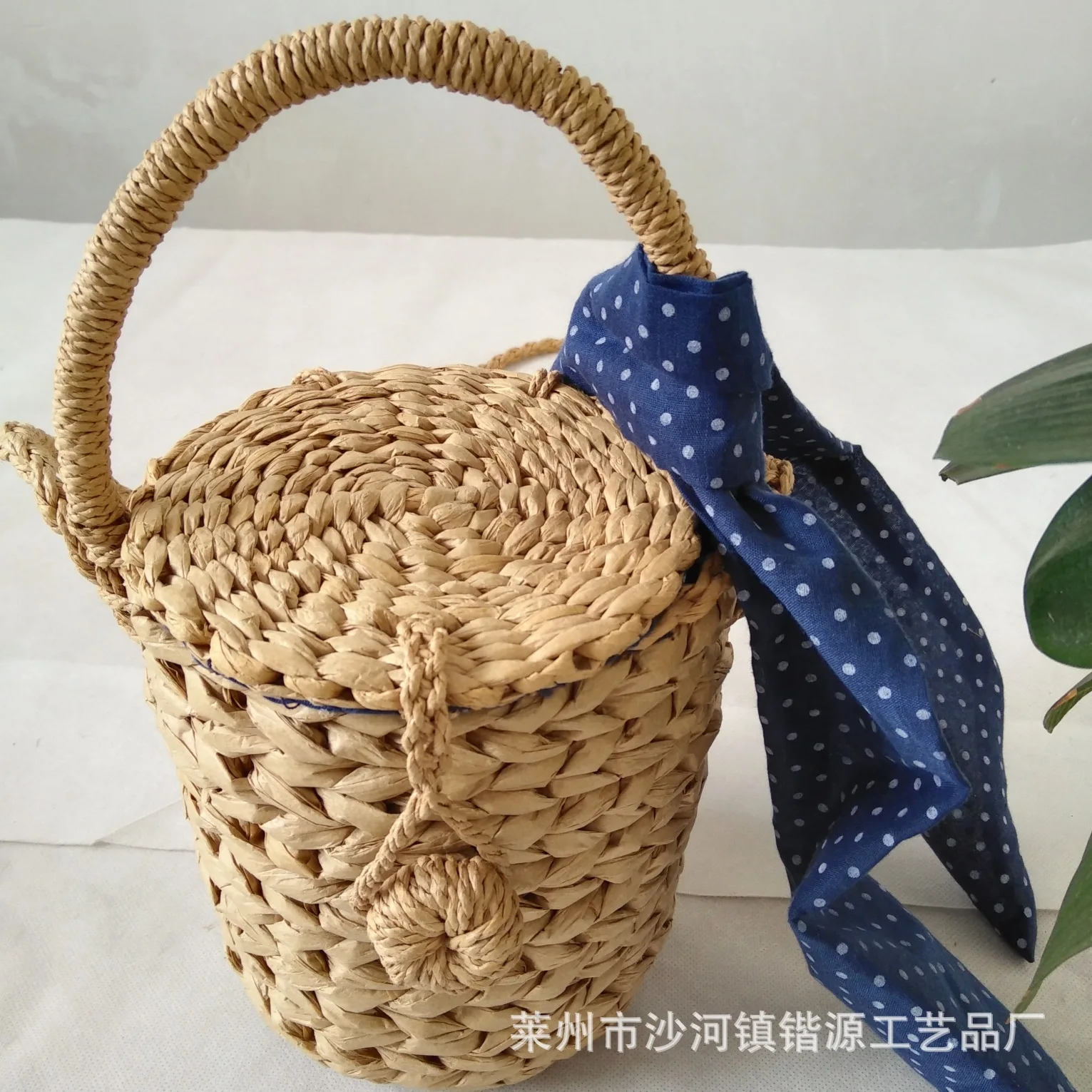 Новая сумка мешок 2019 портфель богемная модная Милая пляжная ручная соломенная