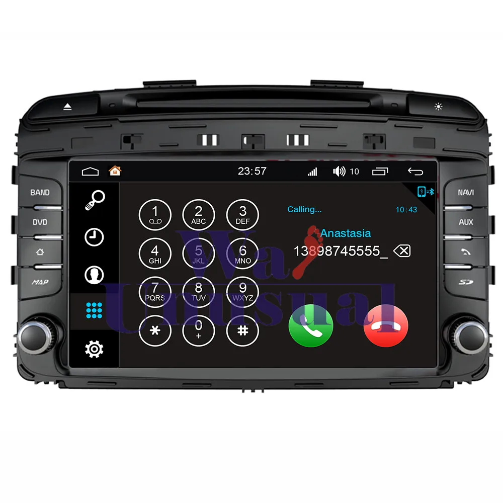 Автомобильный видеоплеер wanобычно экран 9 дюймов Android 7 1 четырёхъядерный 16 ГБ ОЗУ 2