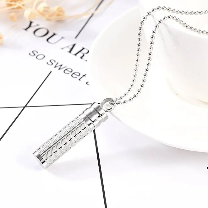 JJ001 Secrest Stash цилиндрическая памятная бижутерия для домашних животных и людей