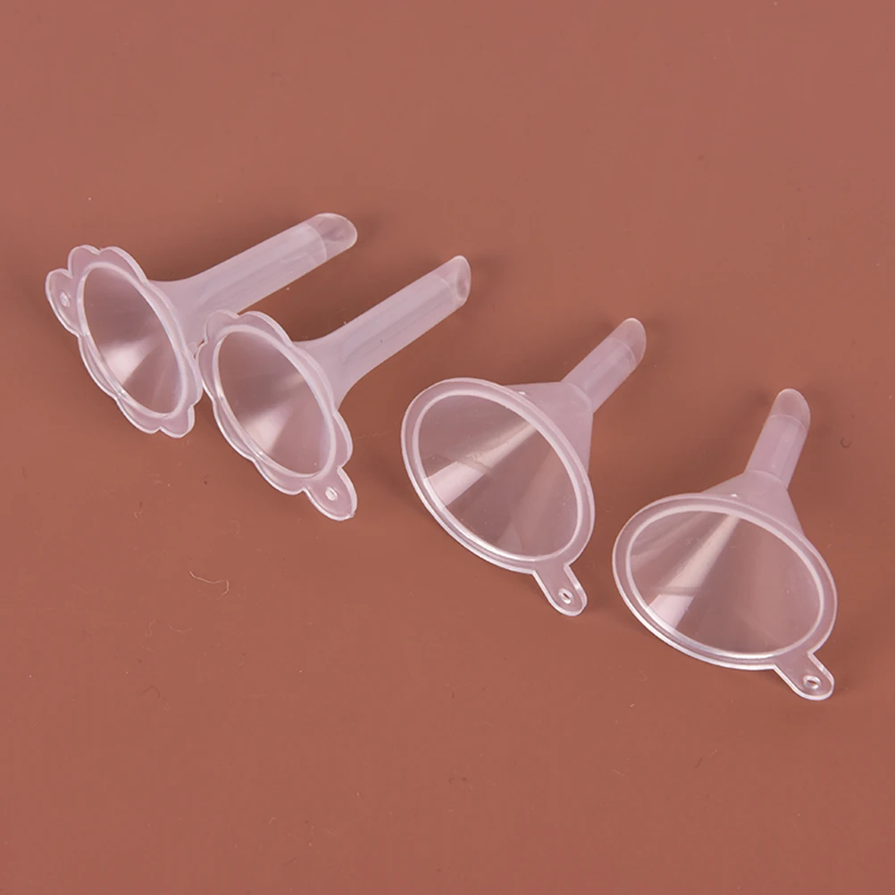2Pcs/lot Clear Mini Plastic Funnels Perfume Diffuser Oil Liquid Lab Filling Tool Kitchen Gadgets | Дом и сад