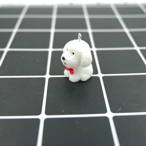 1 Kawaii Teddy подвески и брелоки с собакой для DIY Браслеты ожерелье серьги брелок ювелирных изделий - Окраска металла: 1