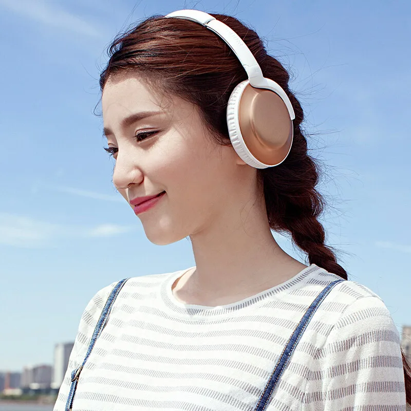 Philips SHB4805 Беспроводной наушники Bluetooth 4,1 с микрофоном складной Адаптивная Шум шумоподавления стерео бас для S8 S9 Note8