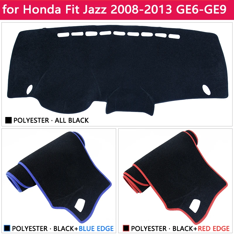 Для Honda Fit Jazz 2008~ 2013 Противоскользящий коврик на приборную панель солнцезащитный коврик защита аксессуары с покрытием GE6 GE7 GE8 GE9 2010