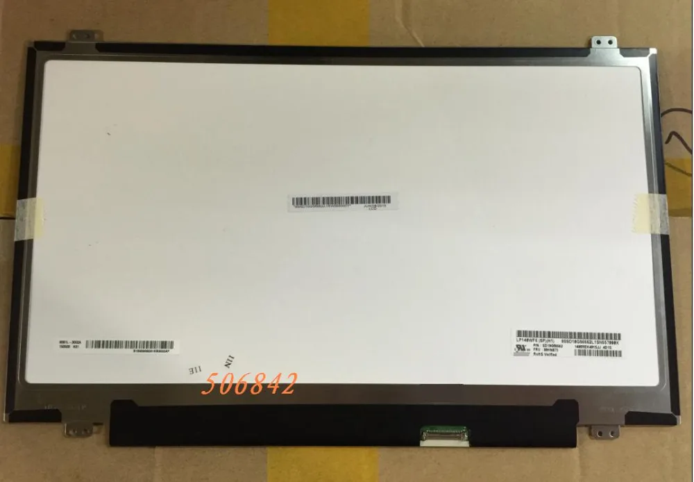 

14.0"laptop LED screen LP140WF6 (SP)(H1) IPS 1920*1080 30PINS LP140WF6 SP H1
