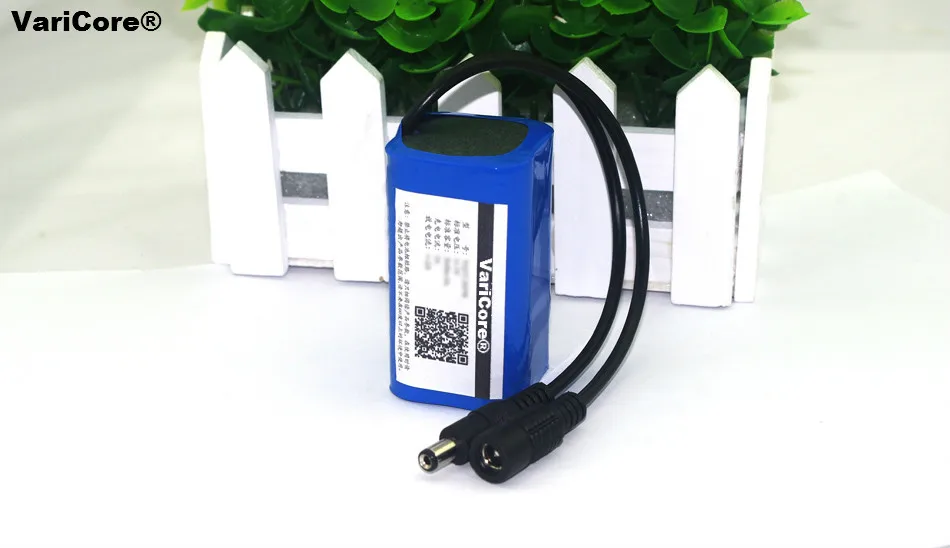 VariCore Protect 7,4 В 5200 мАч 8,4 В 18650 Li-lon Батарея велосипед огни фара специальные Батарея pack DC 5,5 мм