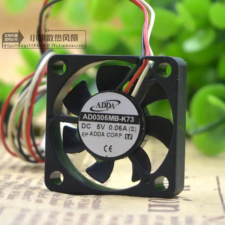 Бесплатная доставка. AD0305MB K73 5 v 0 06 A 3 cm 3007 тихий нагревательный маленький